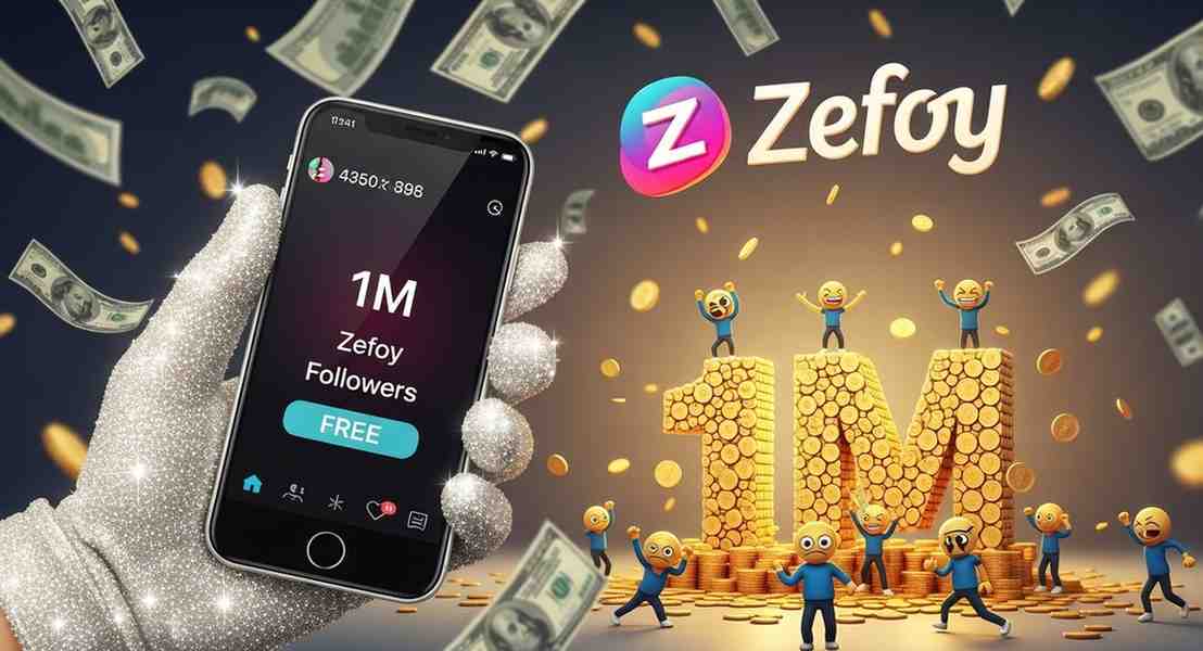 1M TikTok Zefoy Followers